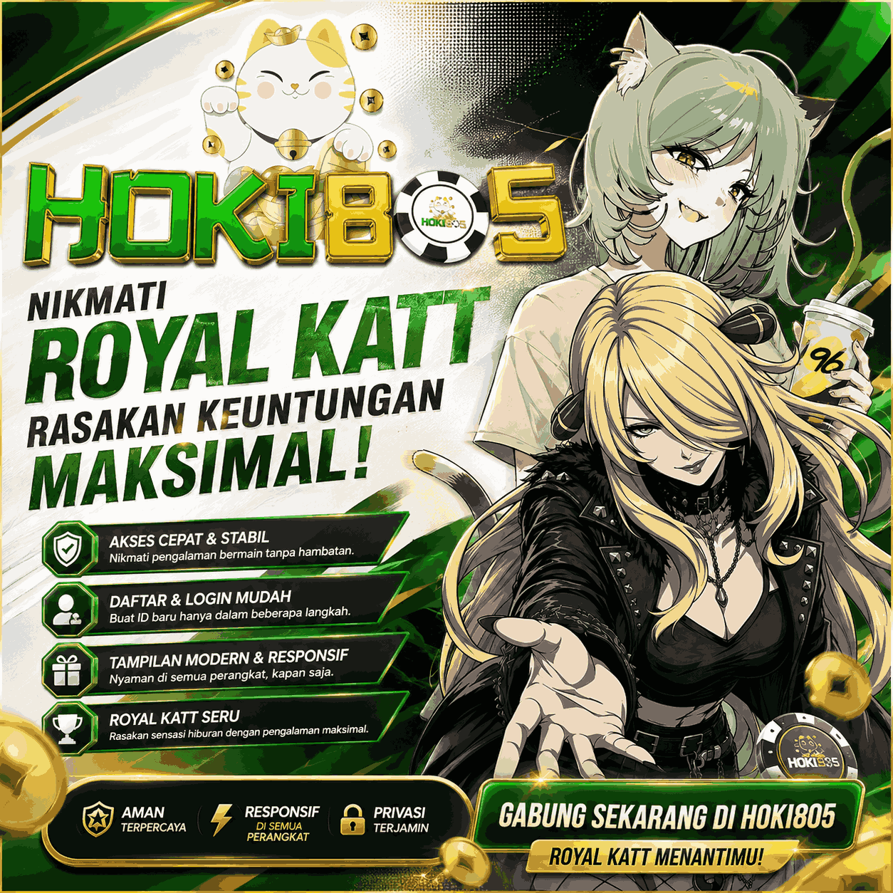 HOKI805: Royal Katt Seru, Nikmati Keuntungan Maksimal!